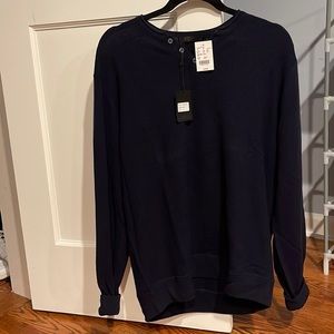 Raffi XL Sweater with 3 Buttons